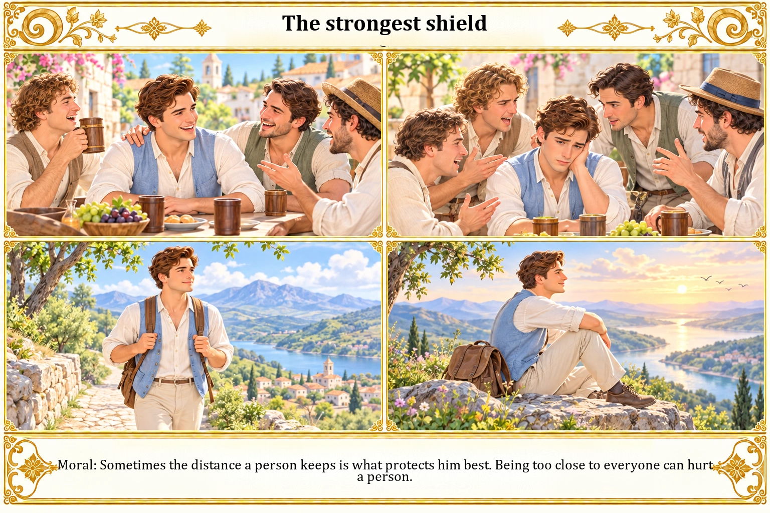 Illustration of The Strongest Shield
