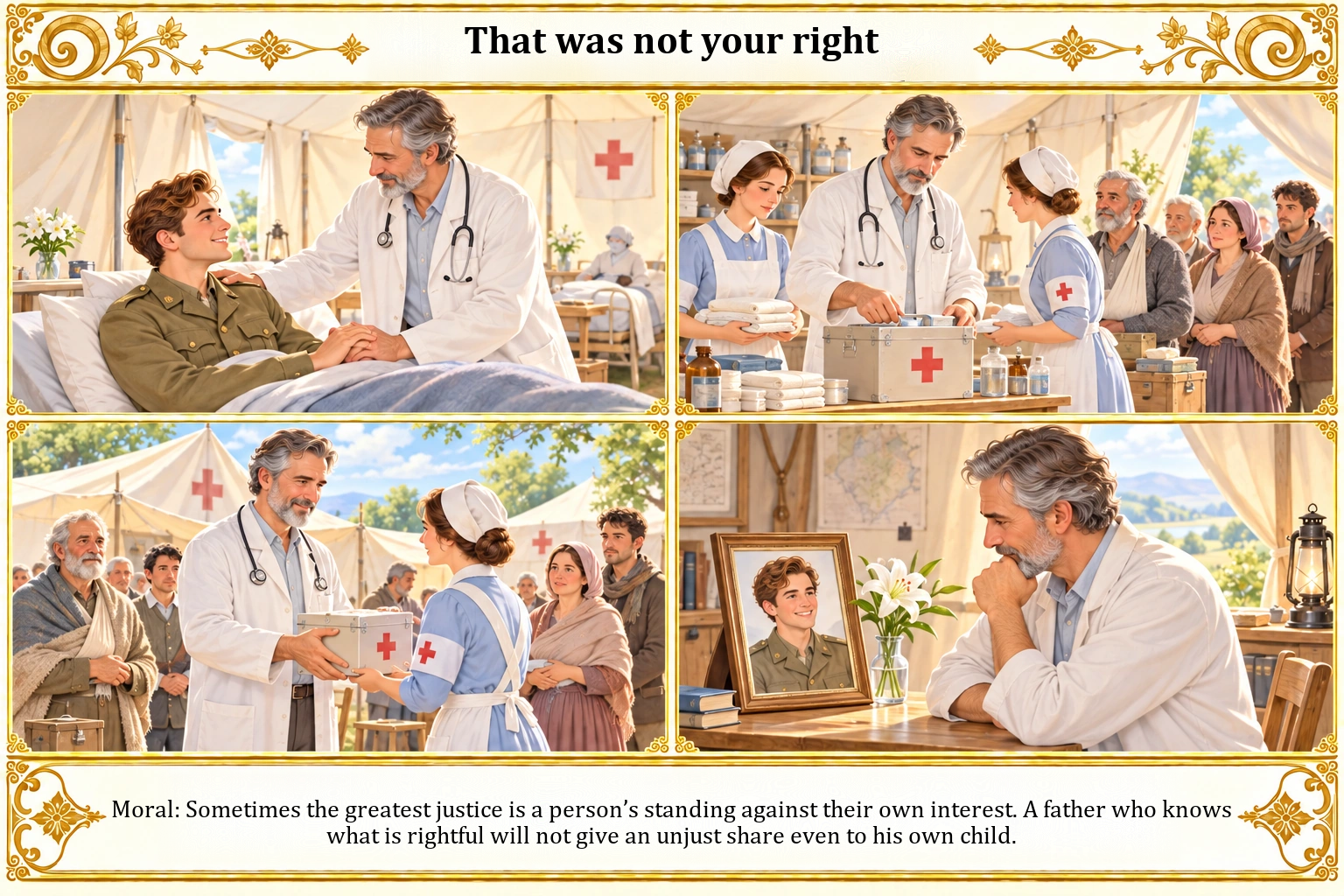 Illustration of That Was Not Your Right