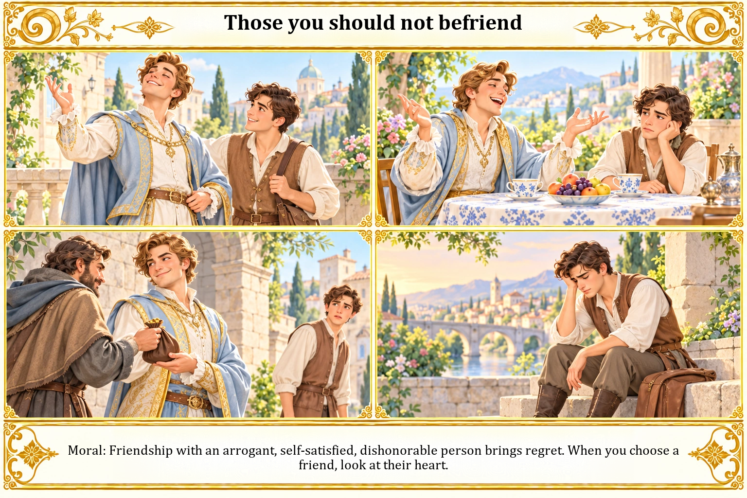 Illustration of Those You Should Not Befriend