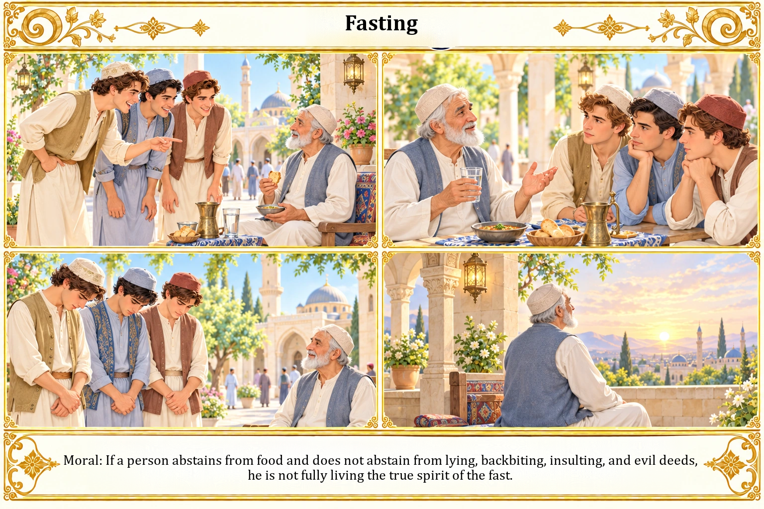 Illustration of Fasting