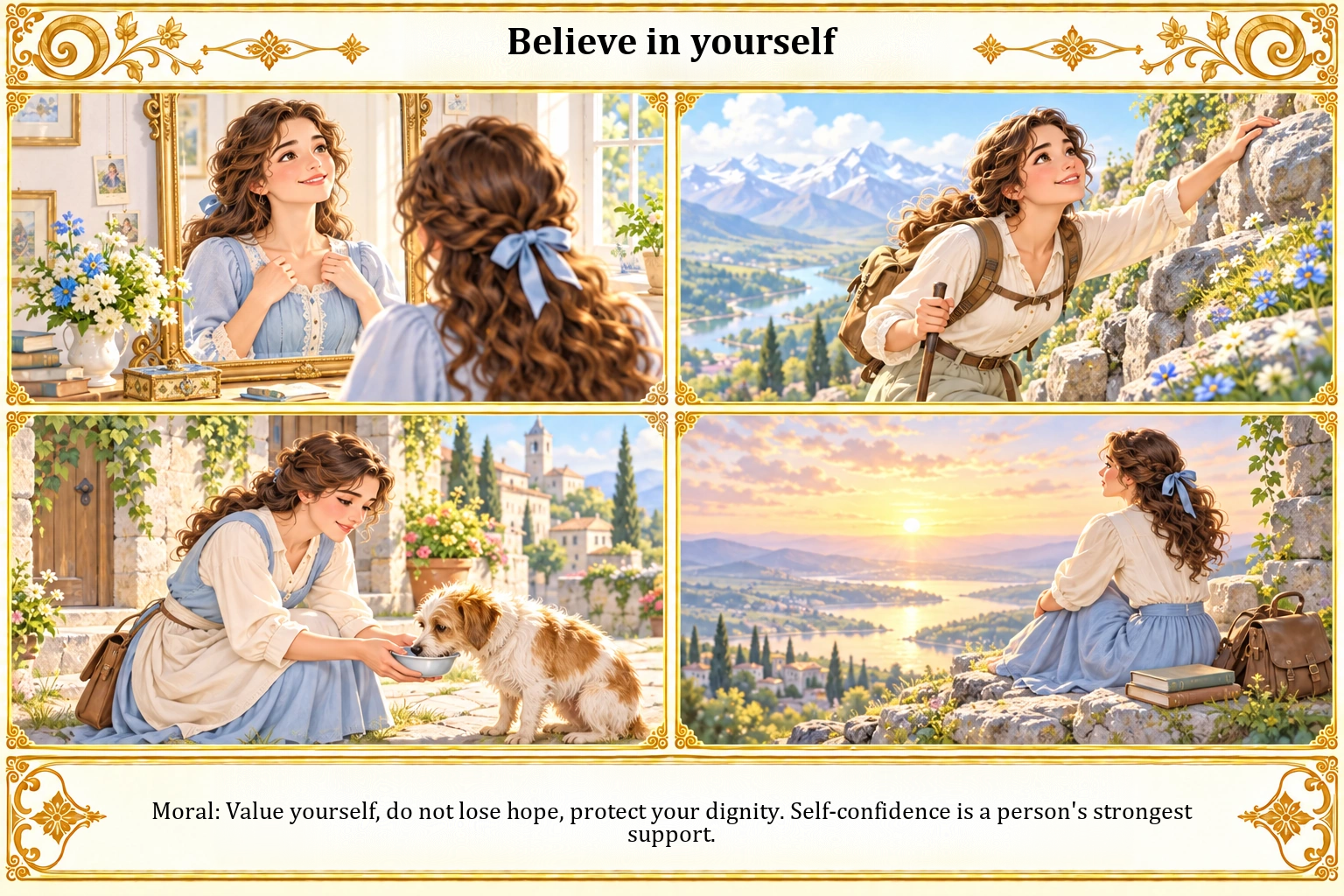 Illustration of Believe in Yourself
