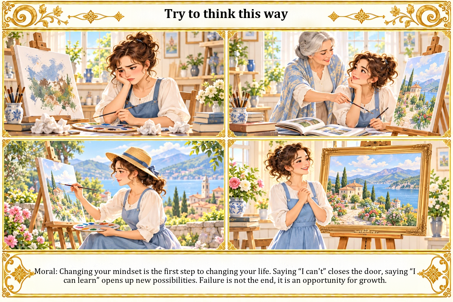 Illustration of Try to Think This Way