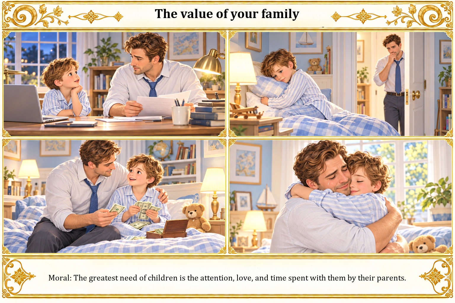 Illustration of The Value of Your Family