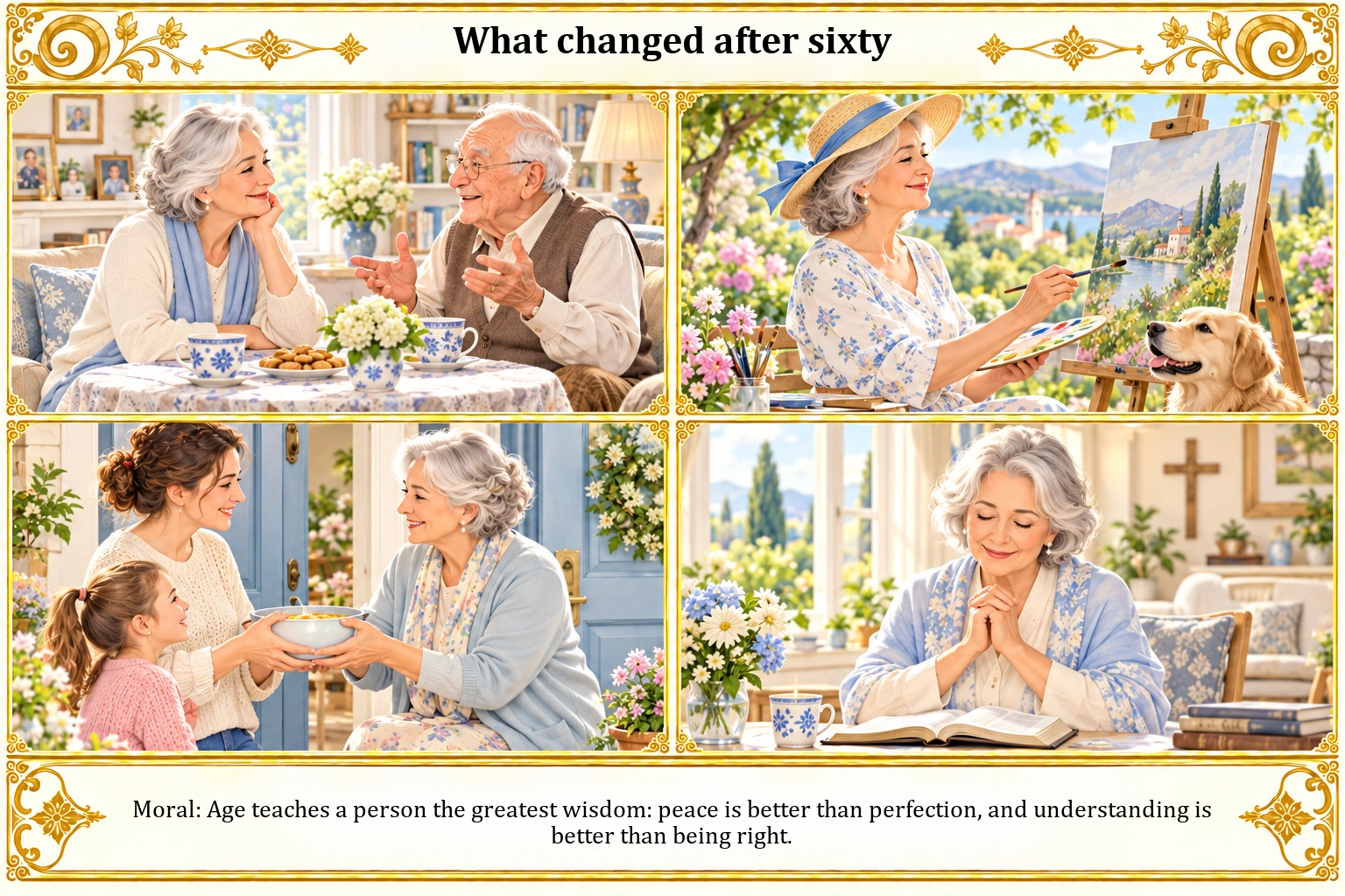 Illustration of What Changed After Sixty