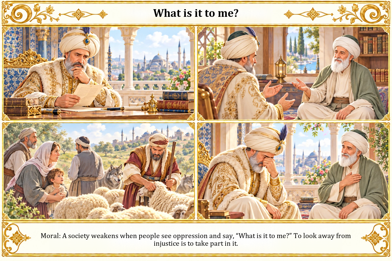 Illustration of What Is It to Me?