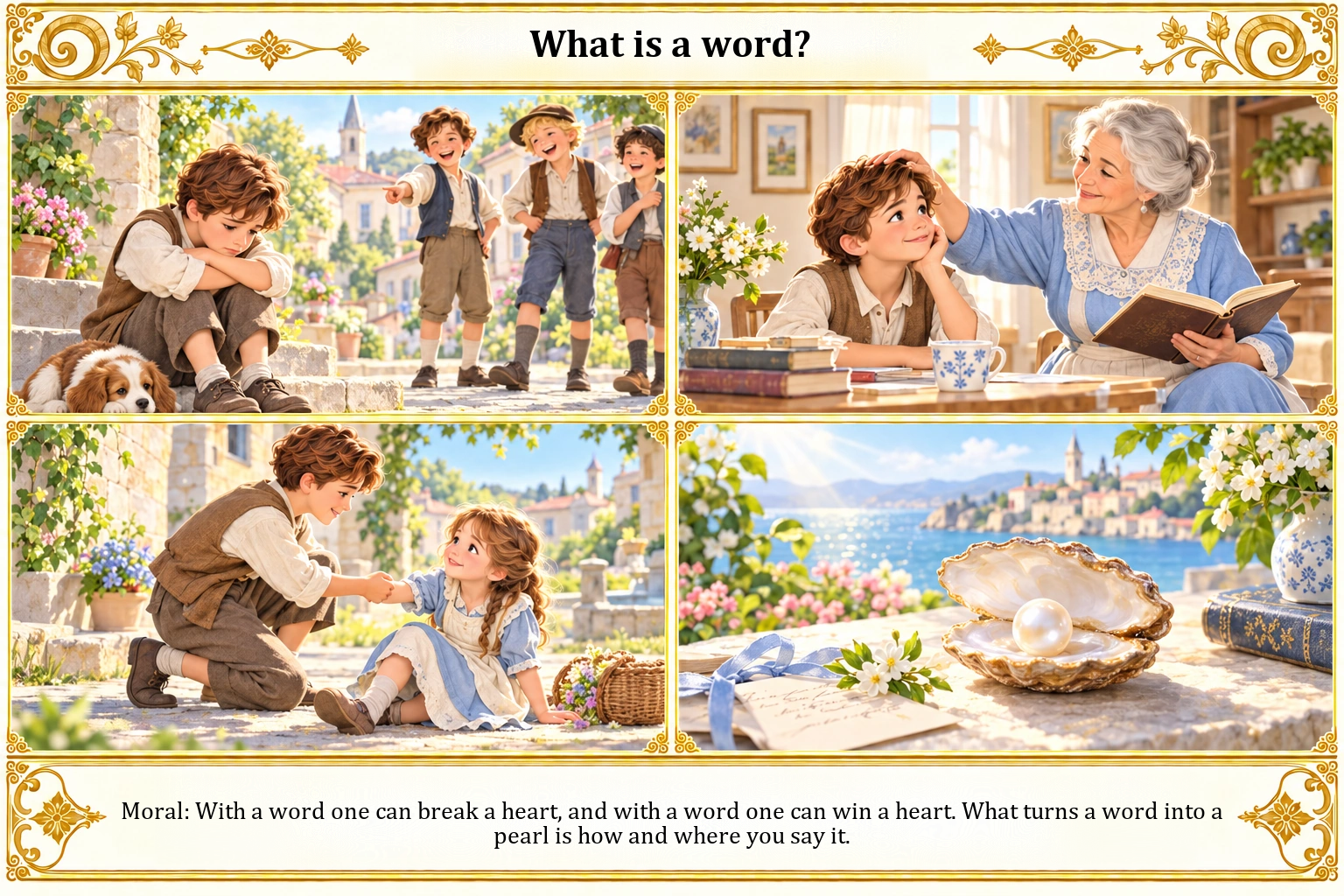 Illustration of What Is a Word?