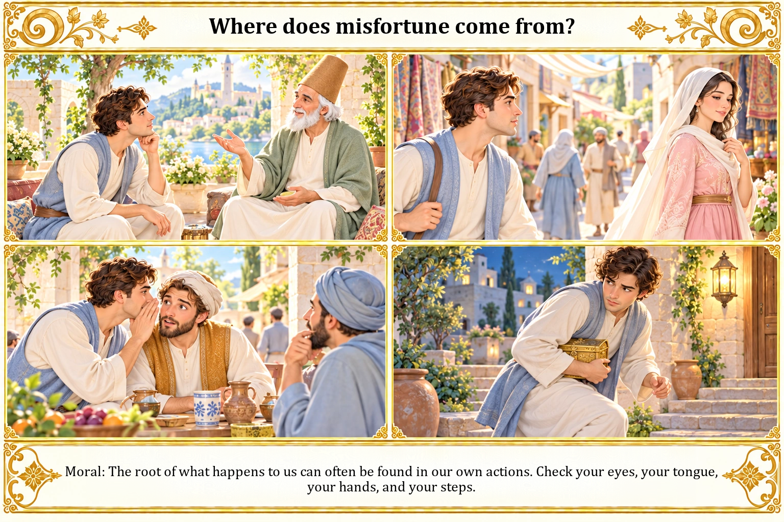 Illustration of Where Does Misfortune Come From?