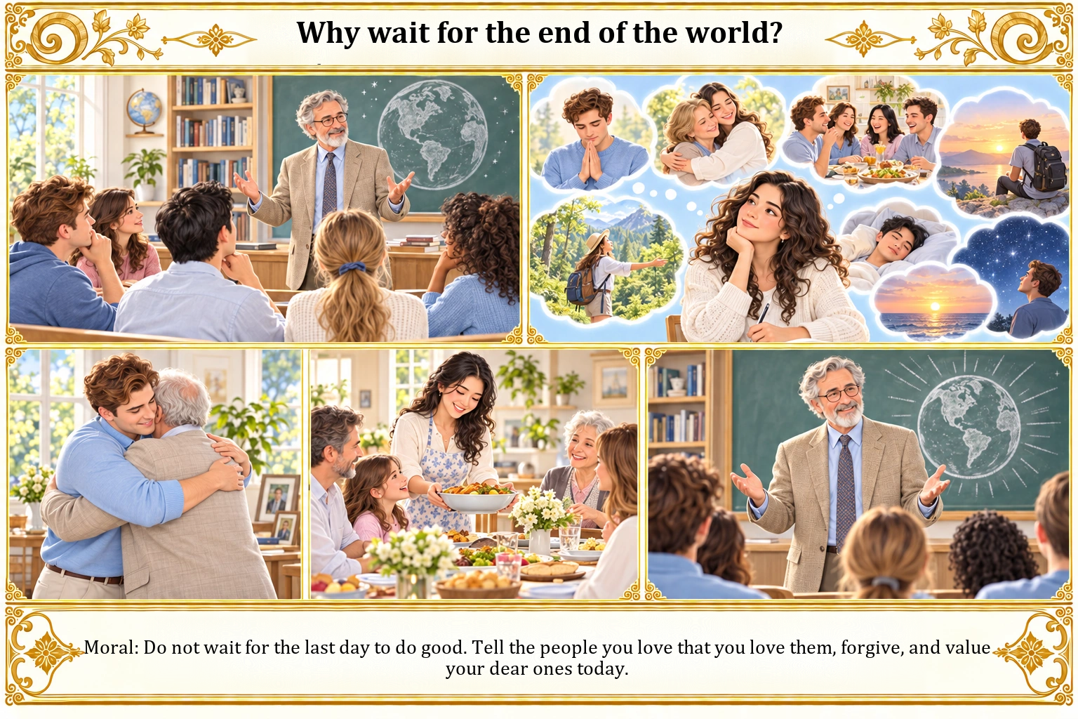 Illustration of Why Wait for the End of the World?