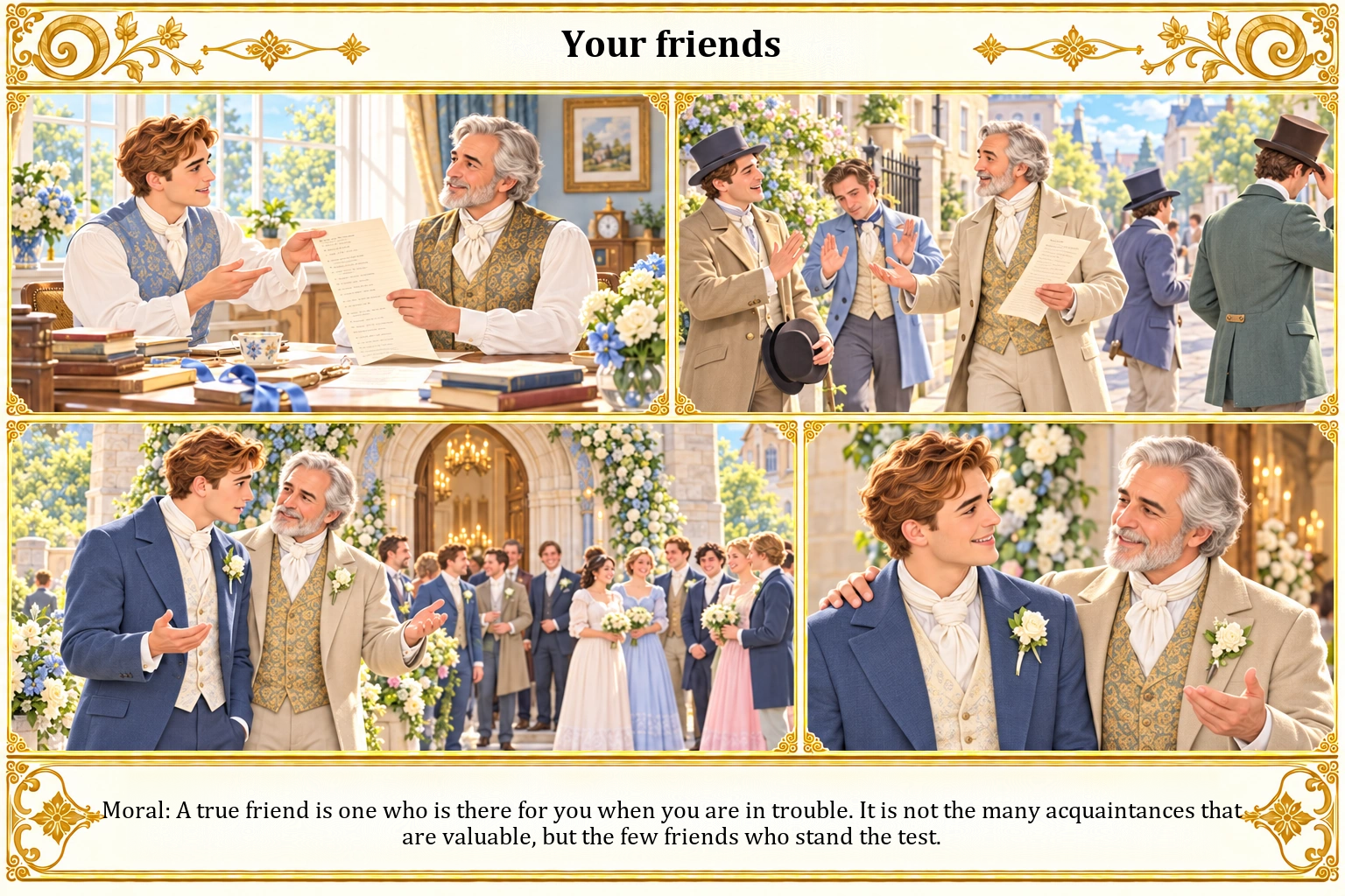 Illustration of Your Friends