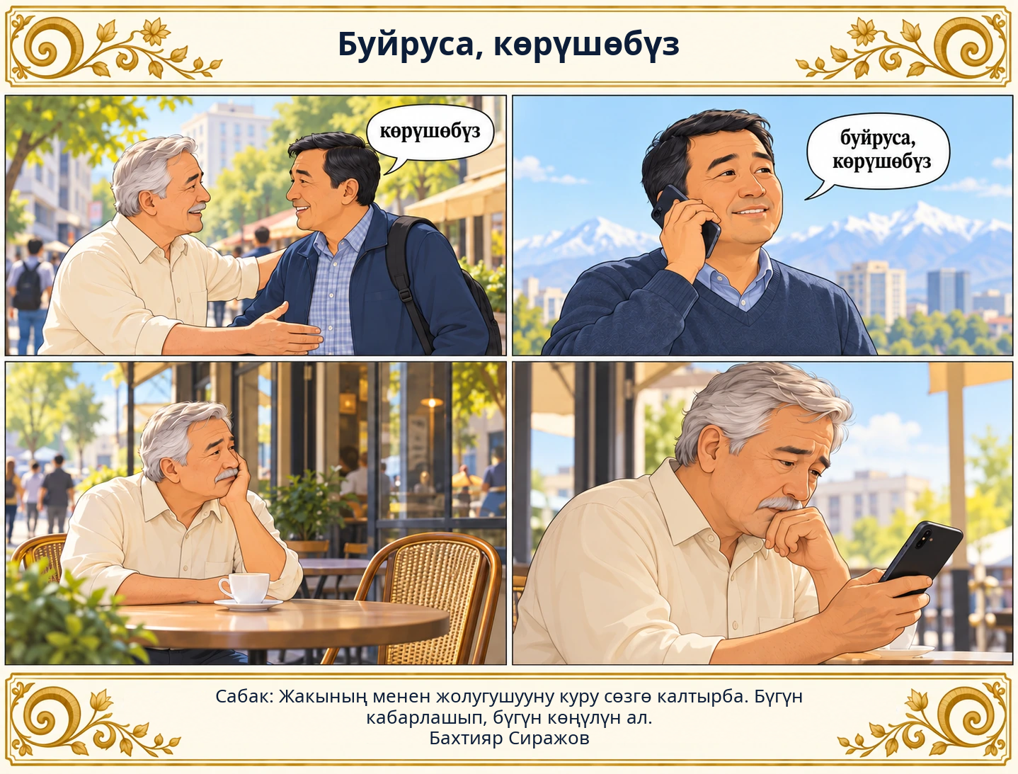 Кысмет болсо, көрүшөбүз сүрөтү