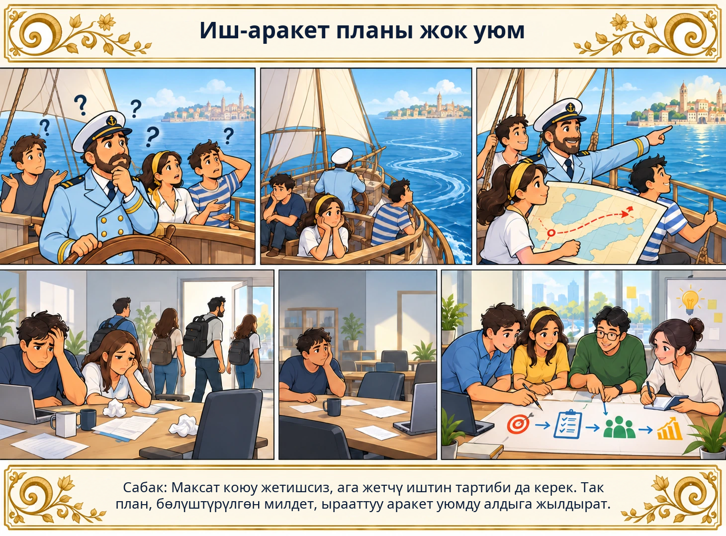 Иш-аракет планы жок уюм сүрөтү