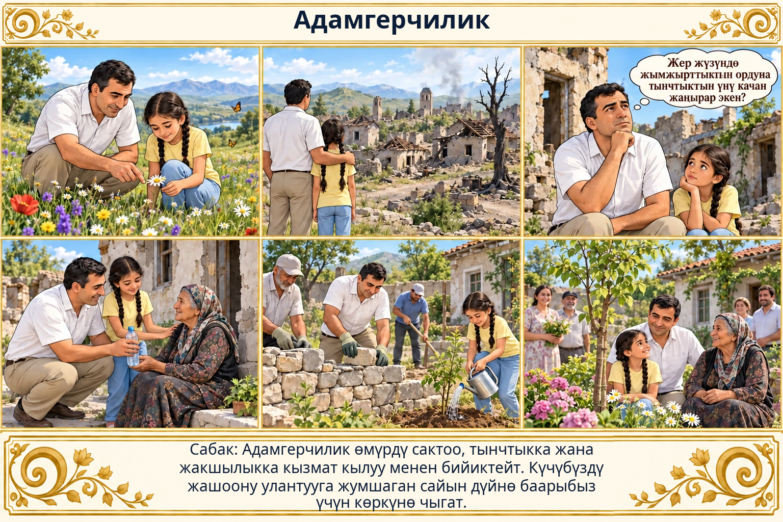 Адамгерчилик сүрөтү