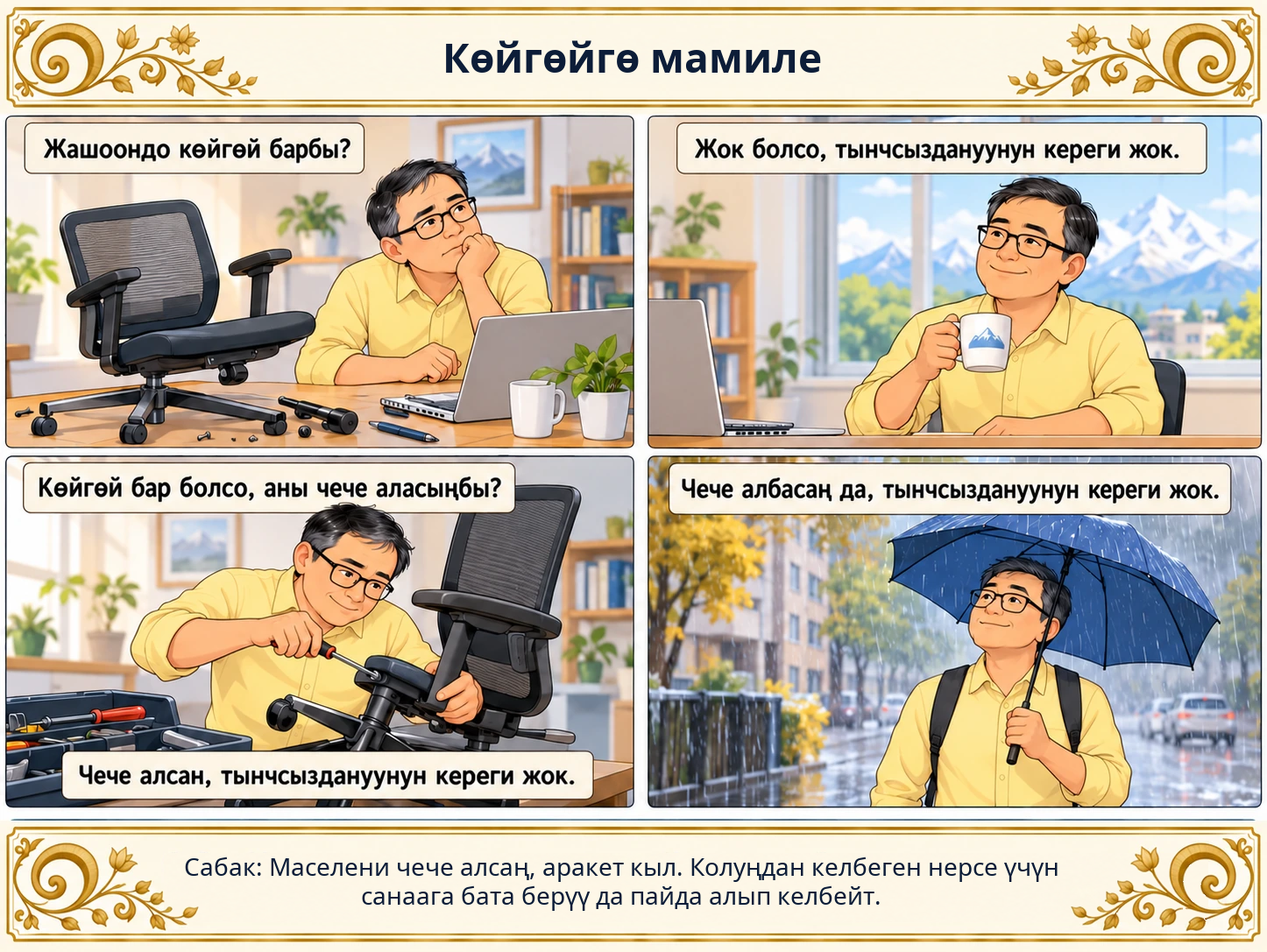 Көйгөйгө мамиле сүрөтү