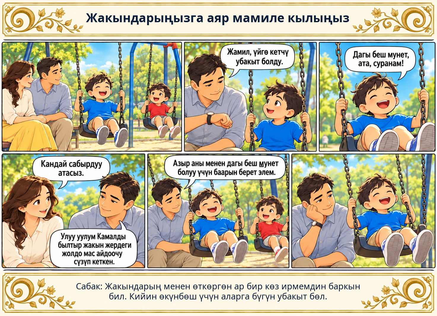 Жакындарыңызга аяр мамиле кылыңыз сүрөтү
