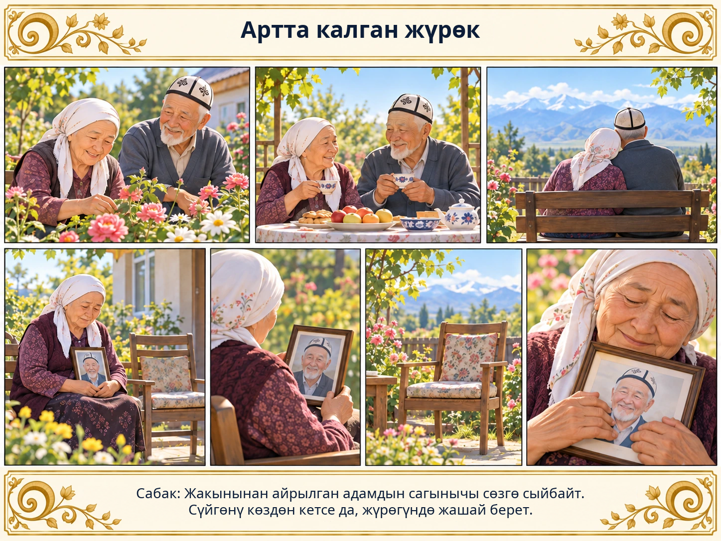 Өлгөн — жашоодо калганы сүрөтү