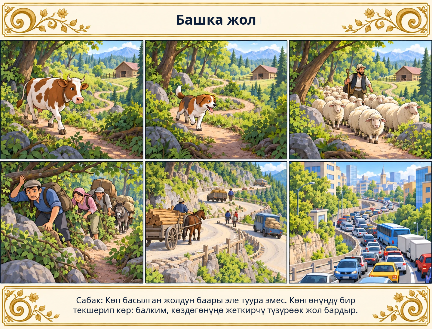 Башка жол сүрөтү