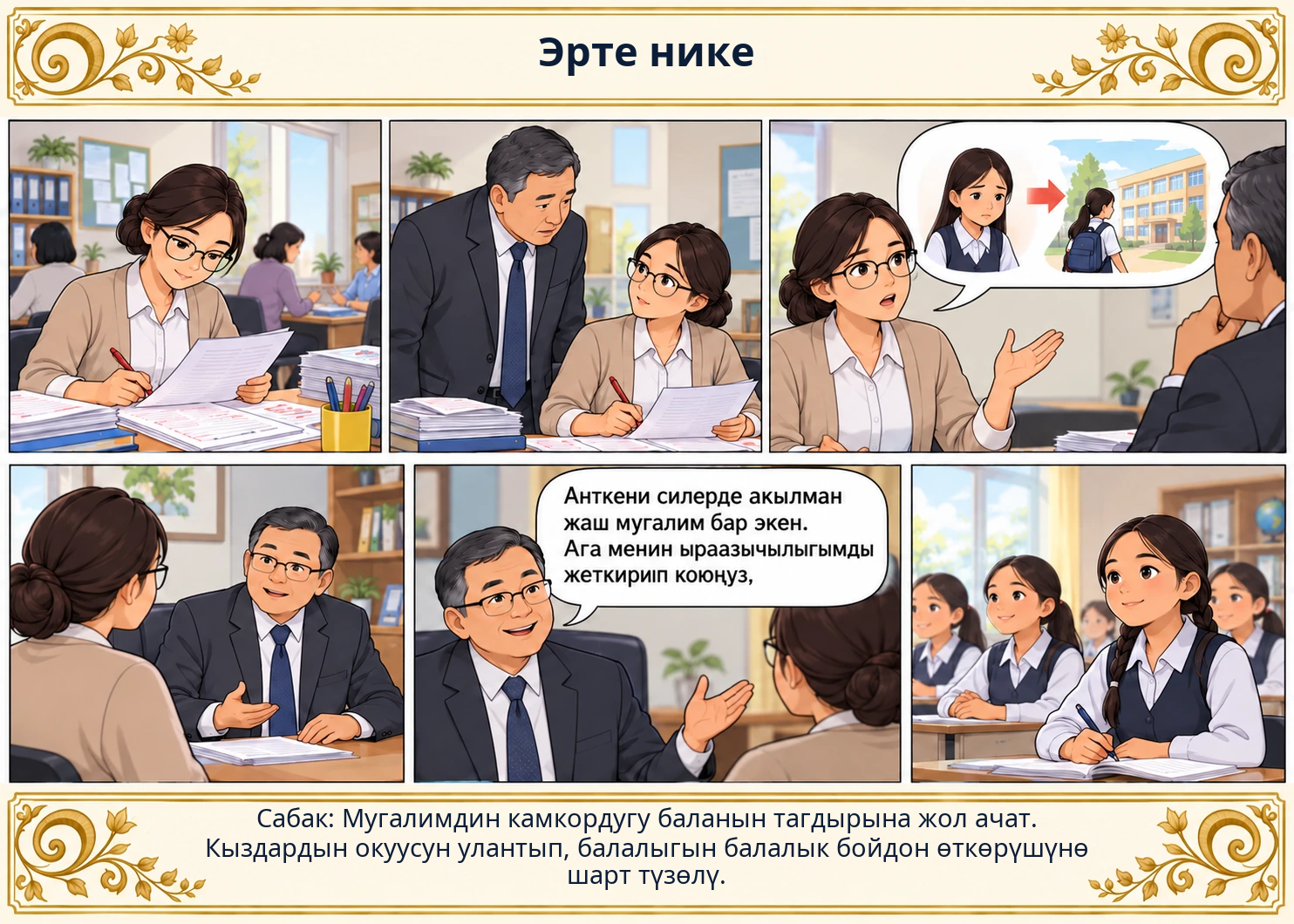 Эрте нике сүрөтү