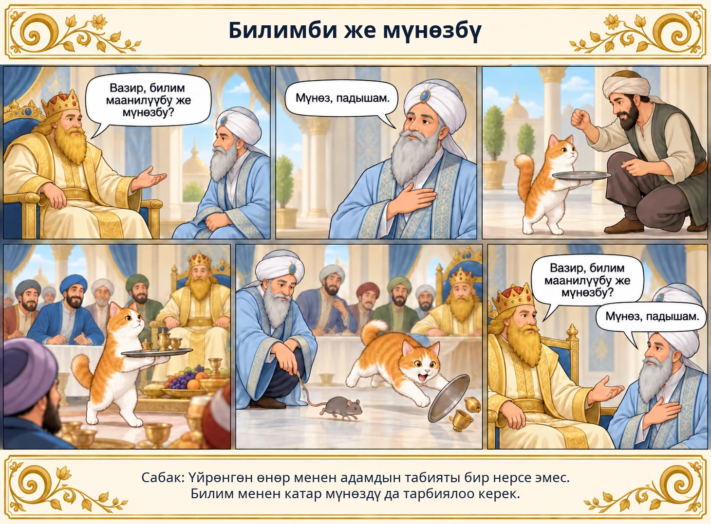 Билимби же мүнөзбү сүрөтү