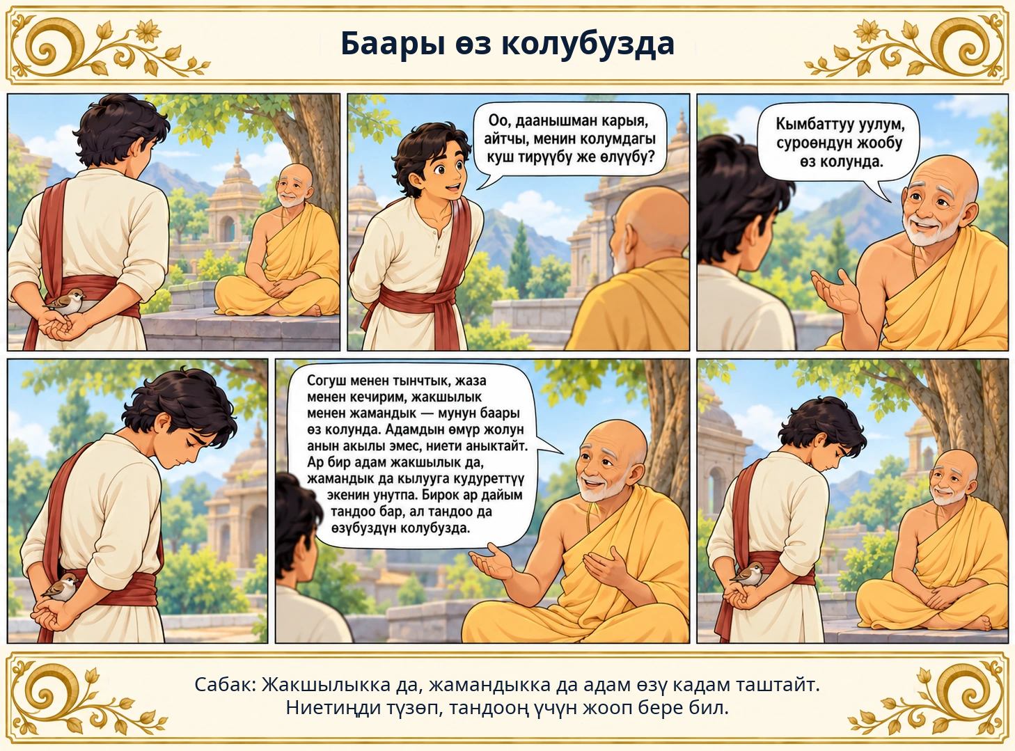 Баары өз колубузда сүрөтү