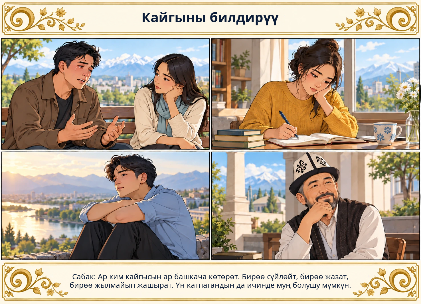 Кайгыны билдирүү сүрөтү