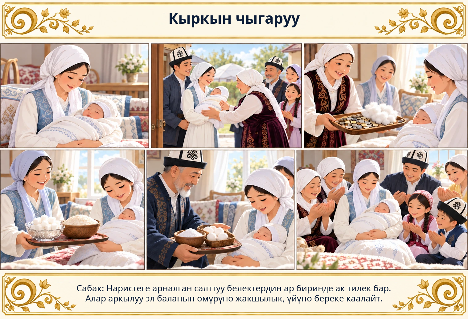 Кыркын чыгаруу сүрөтү