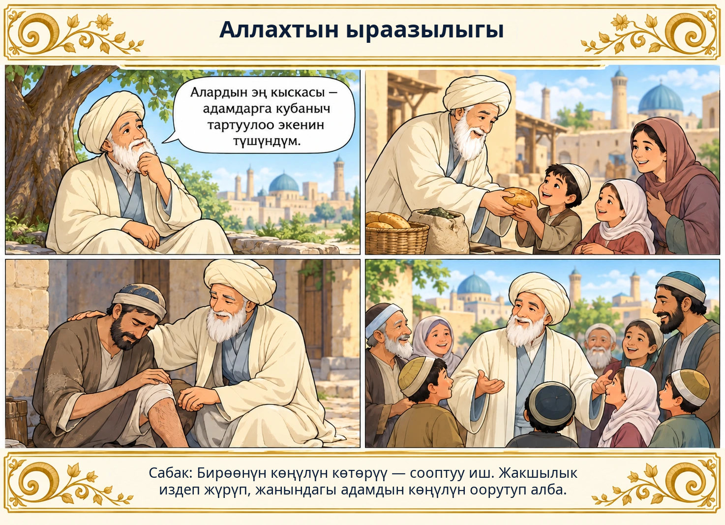 Аллахтын ыраазылыгы сүрөтү