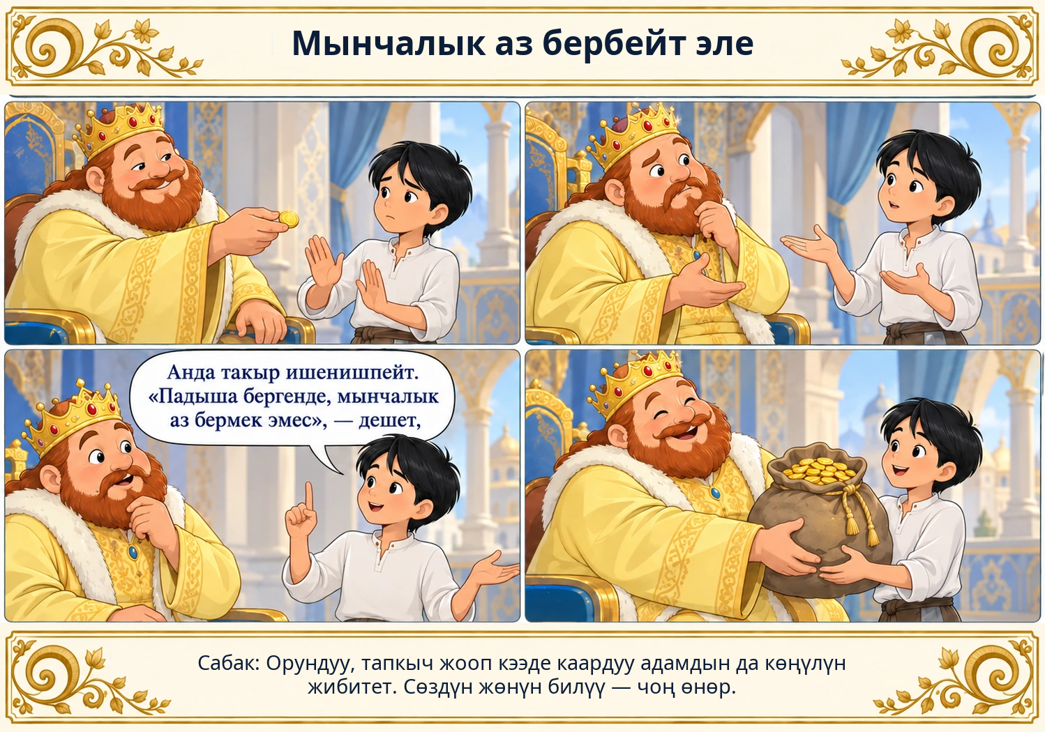 Мынчалык аз бербейт эле сүрөтү