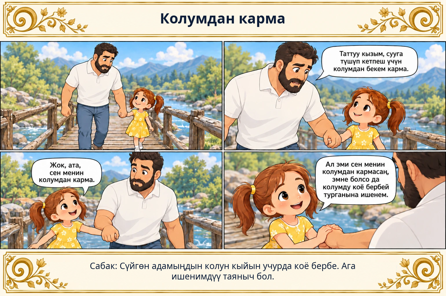 Колумдан карма сүрөтү