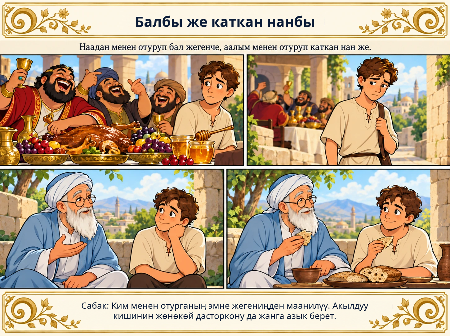 Балбы же каткан нанбы сүрөтү
