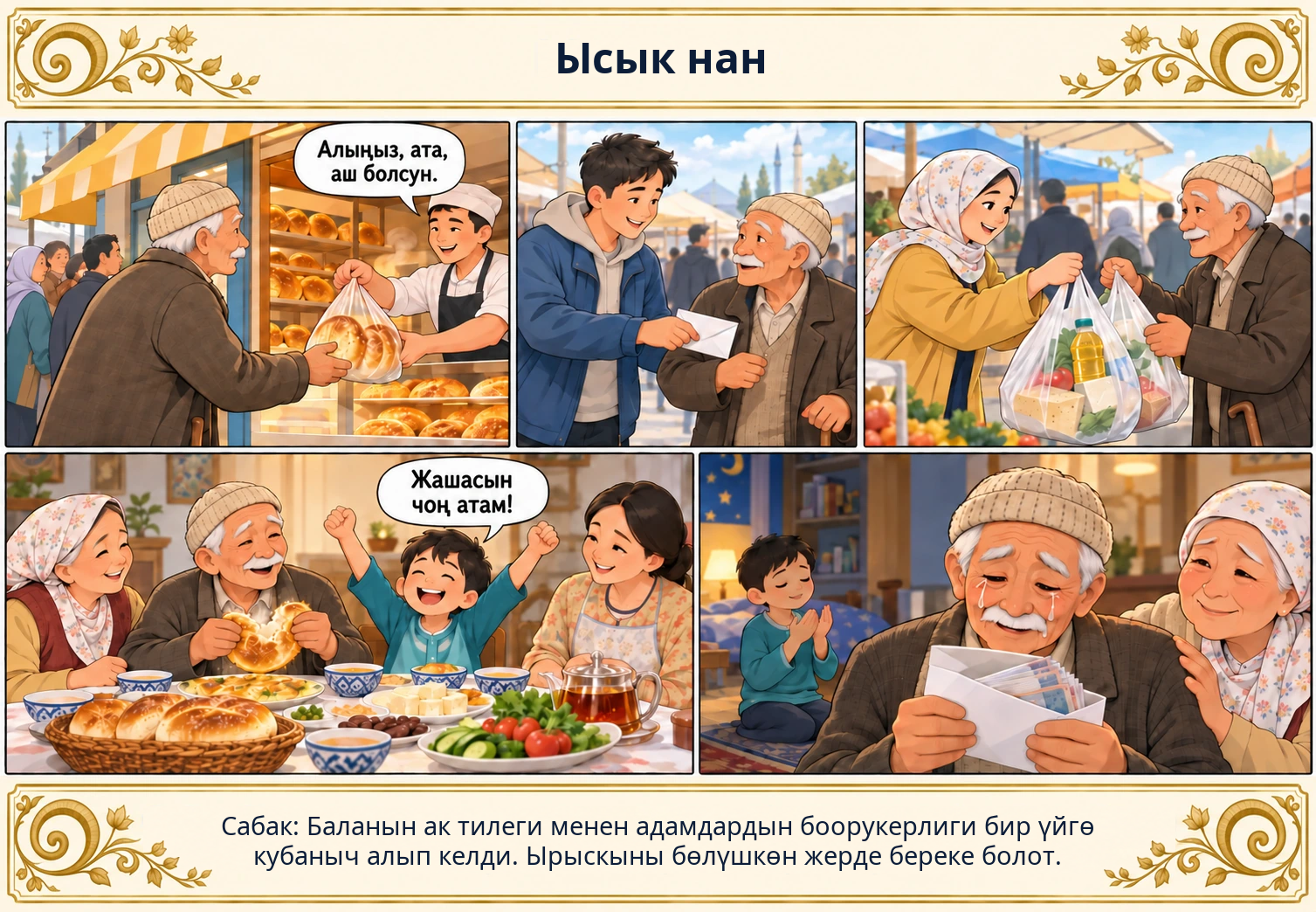 Ысык нан сүрөтү