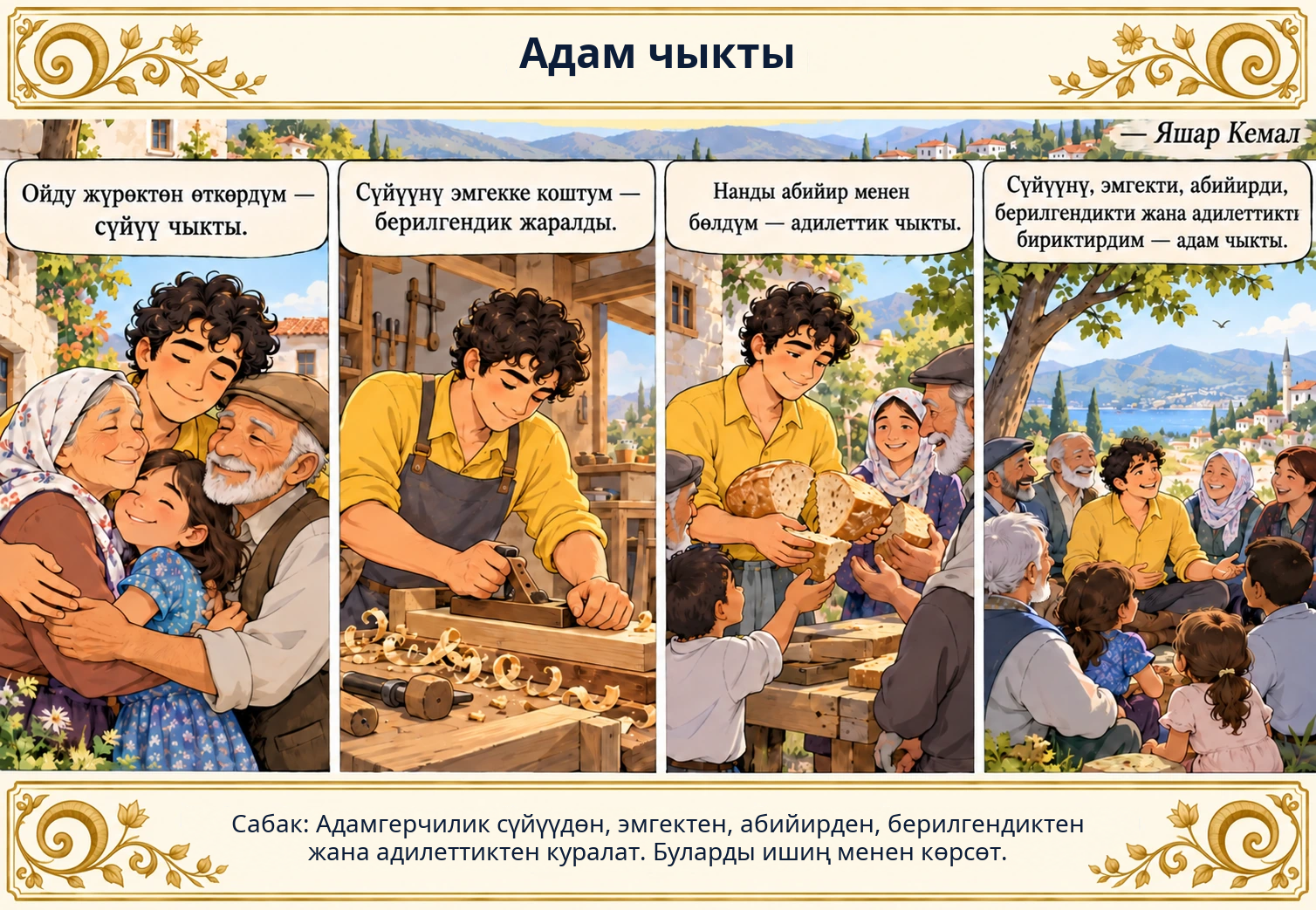 Адам чыкты сүрөтү