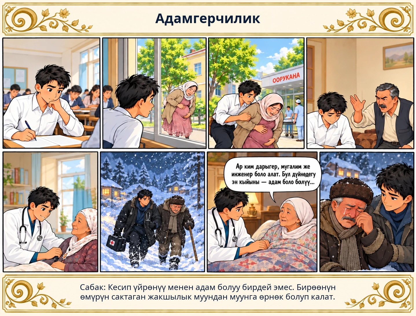 Адамгерчилик сүрөтү
