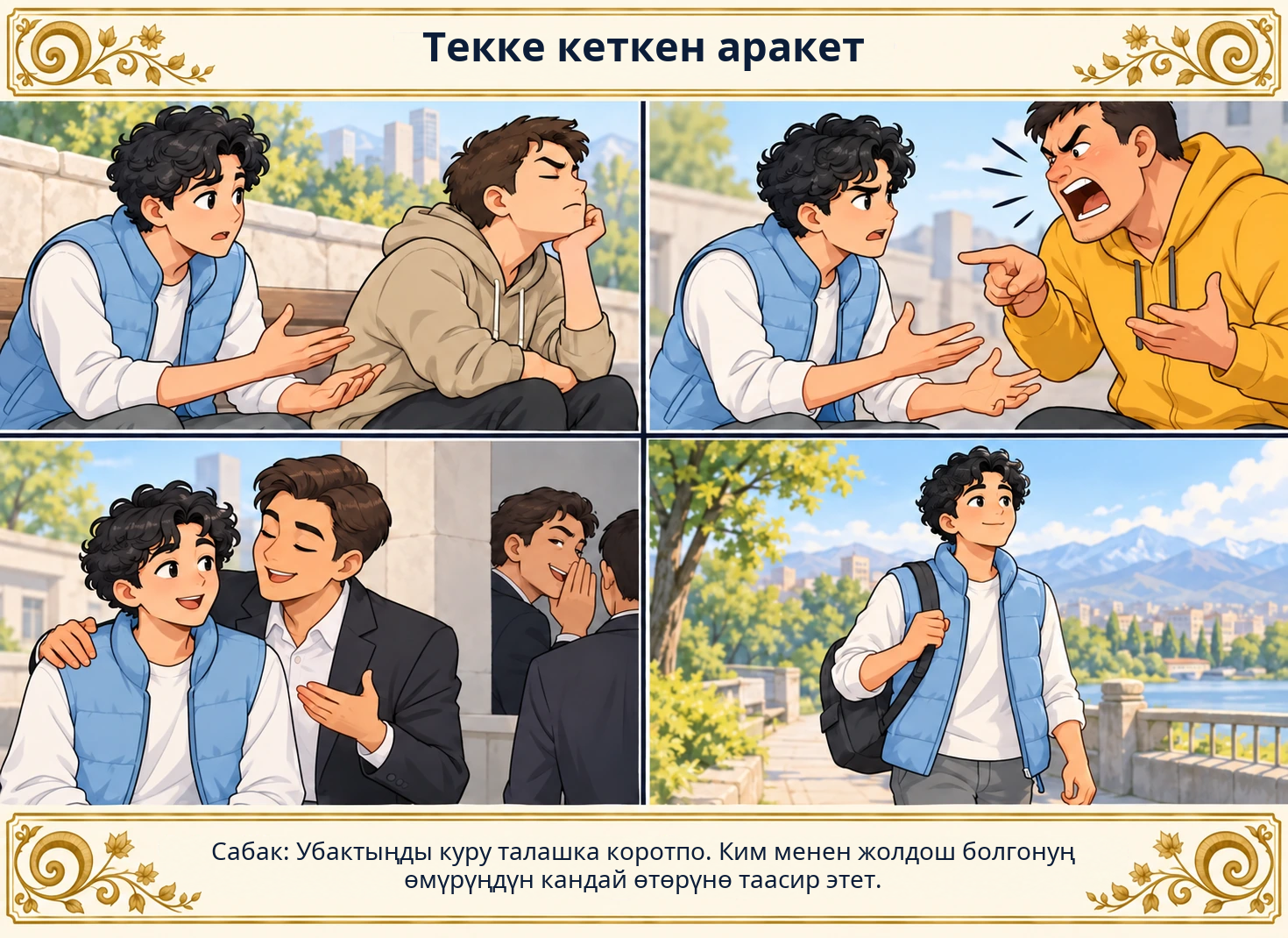 Текке кеткен аракет сүрөтү