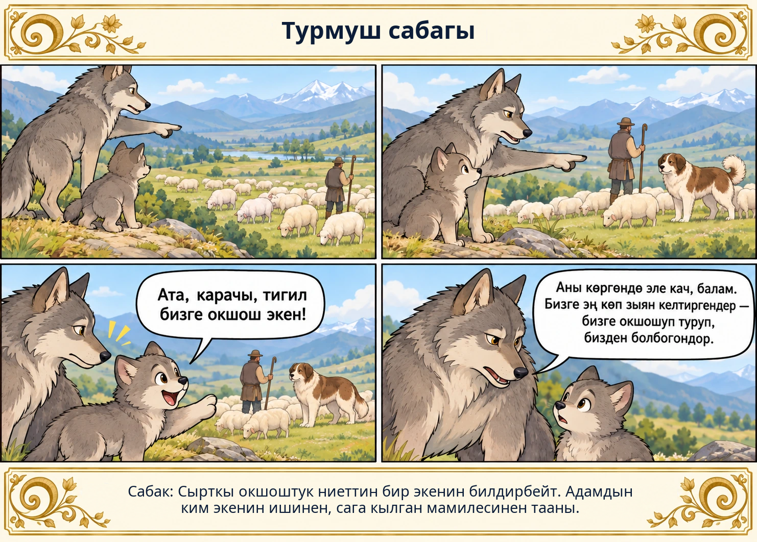 Турмуш сабагы сүрөтү