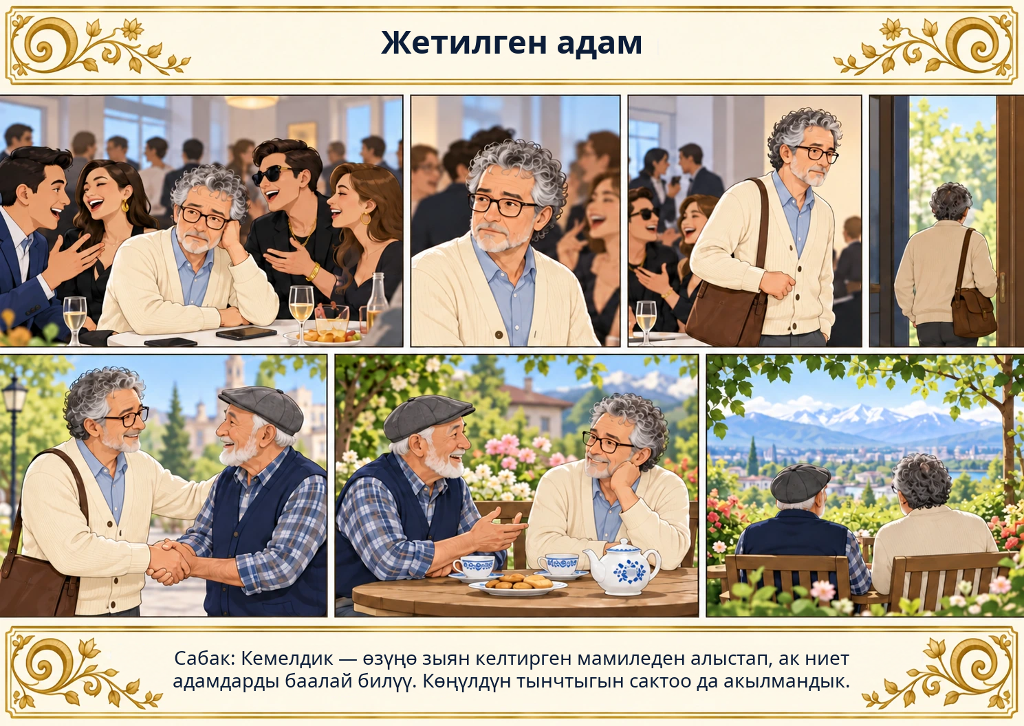 Жетилген адам сүрөтү