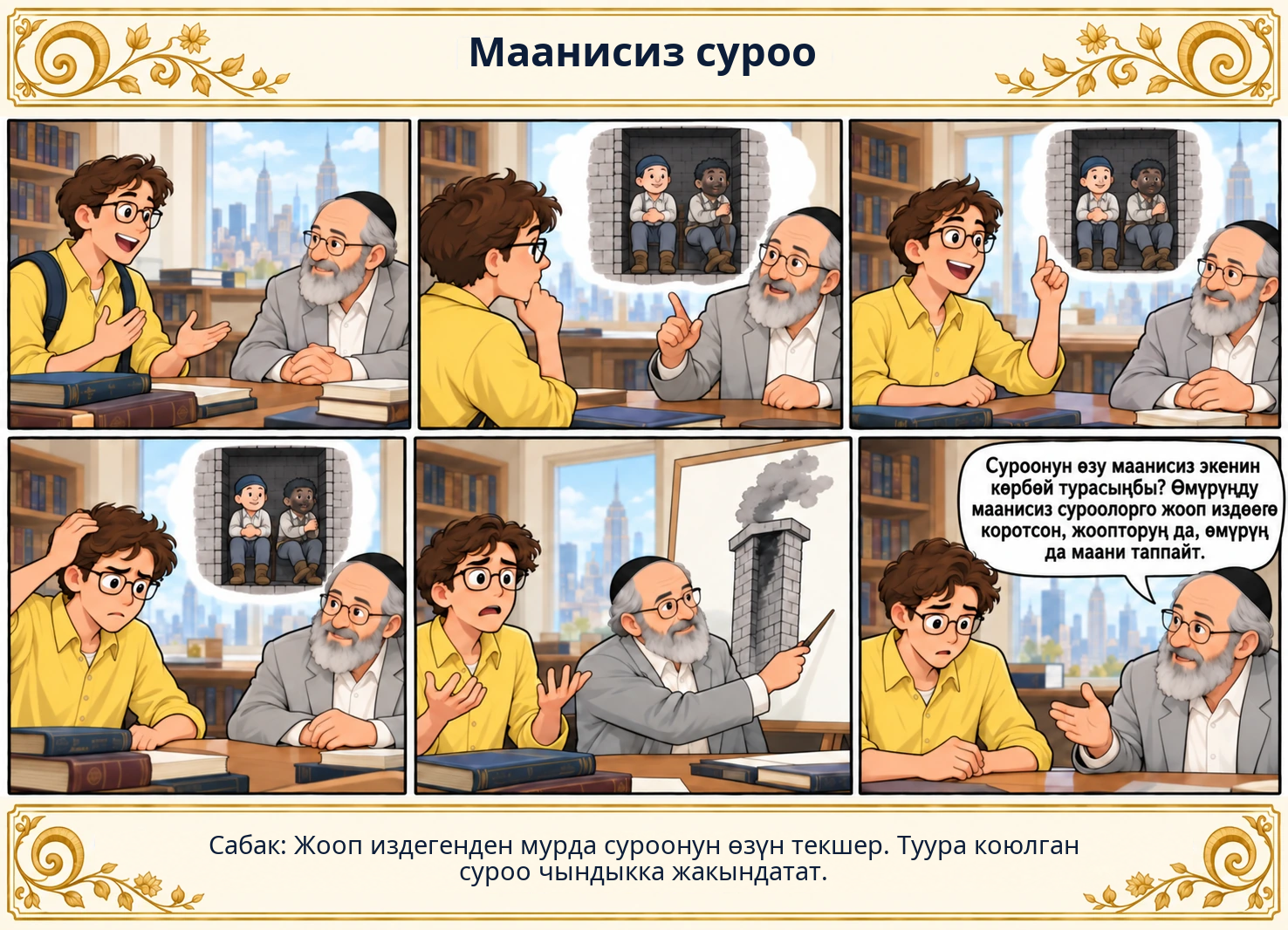 Маанисиз суроо сүрөтү