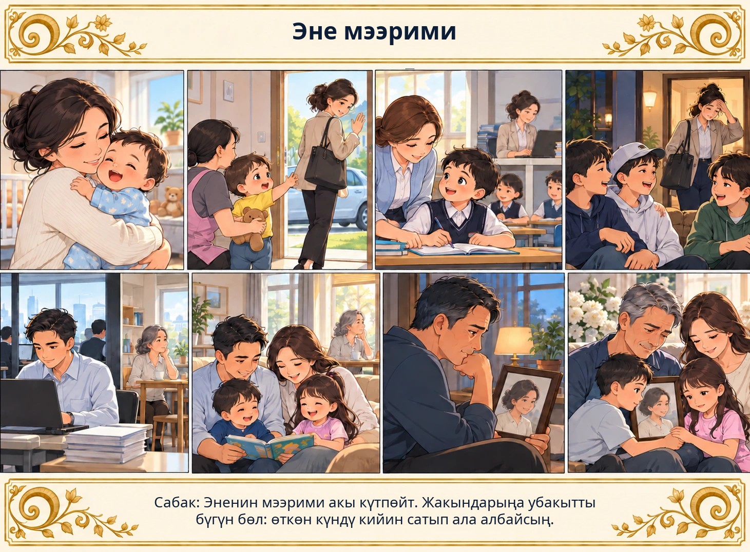 Эне мээрими сүрөтү