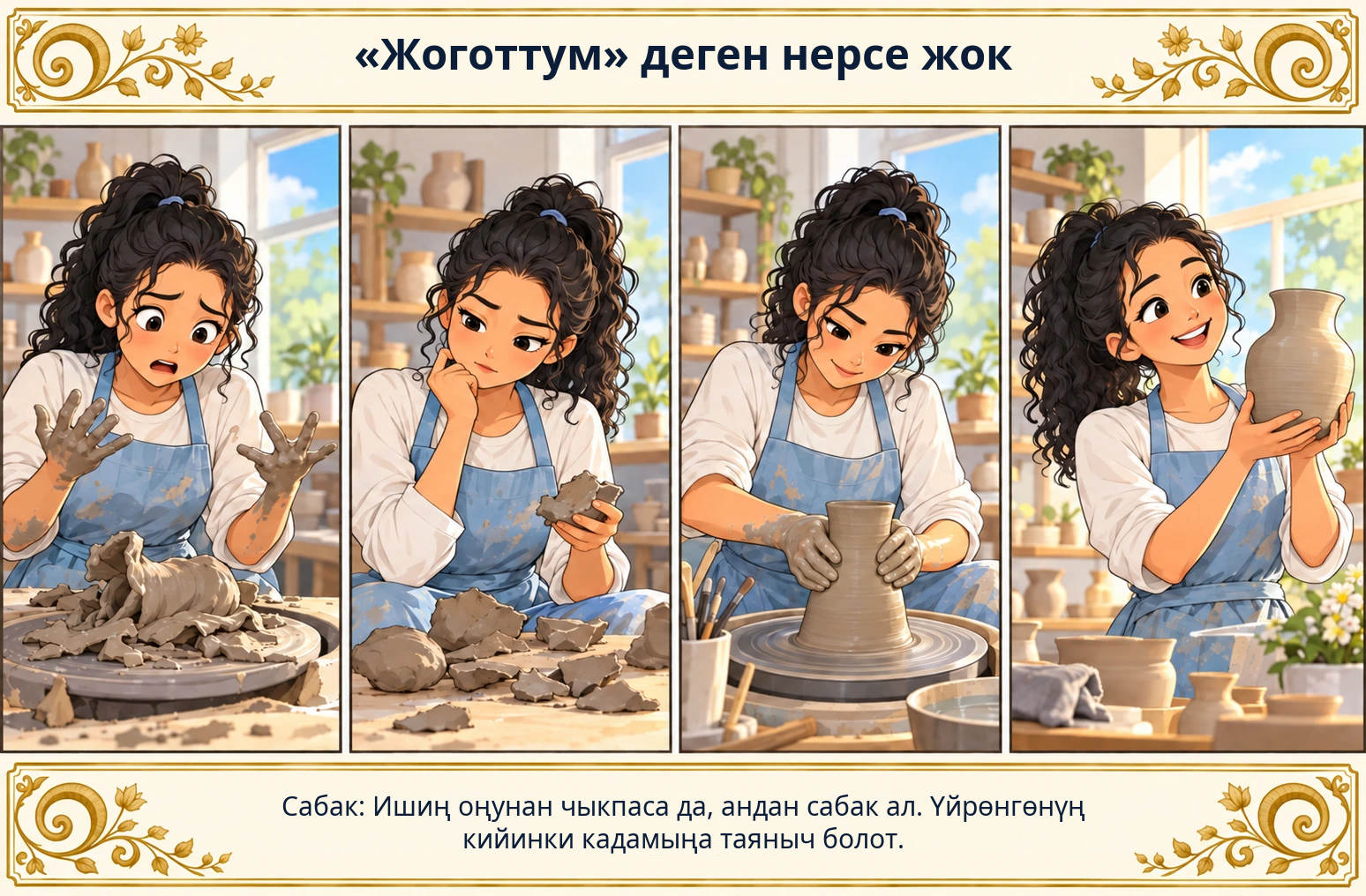 «Жоготтум» деген нерсе жок сүрөтү