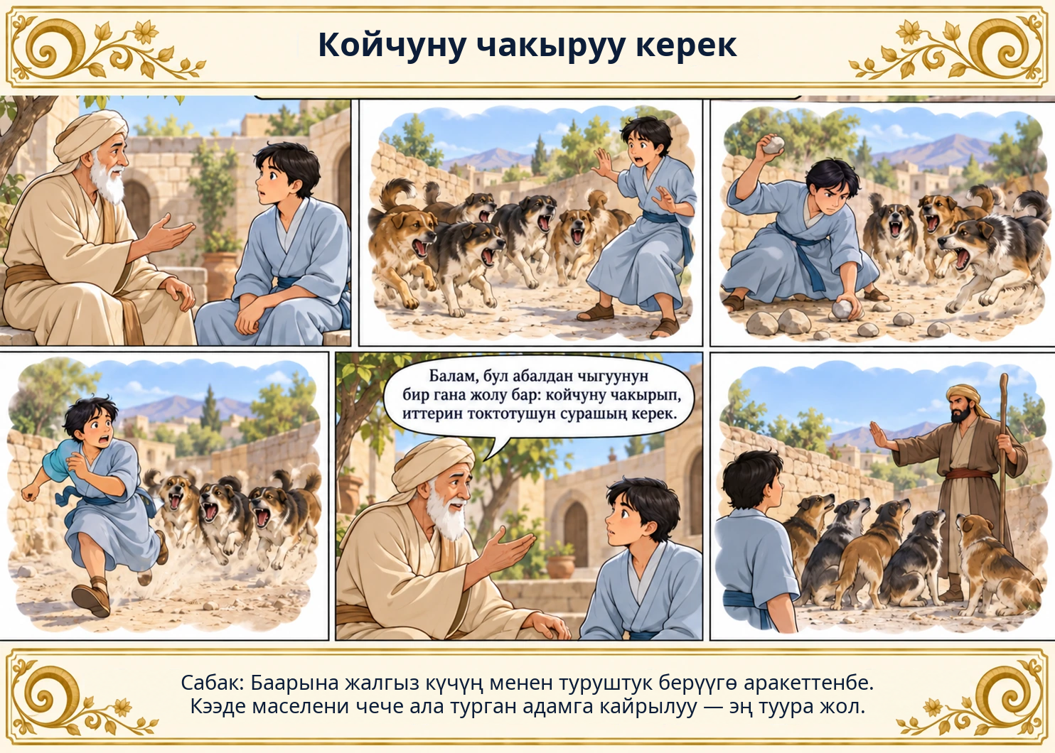 Койчуну чакыруу керек сүрөтү