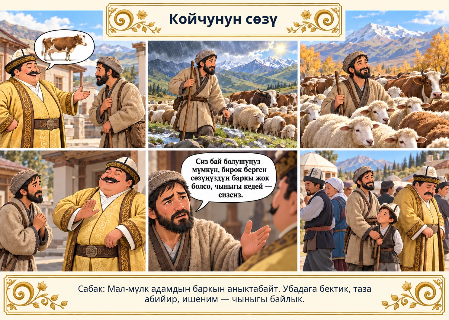 Койчунун сөзү сүрөтү