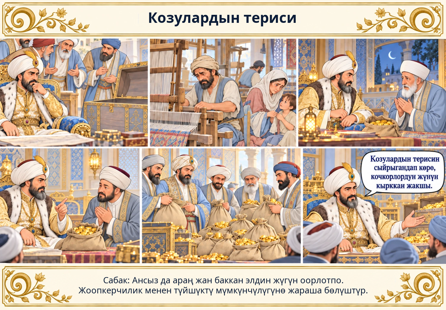 Козулардын териси сүрөтү