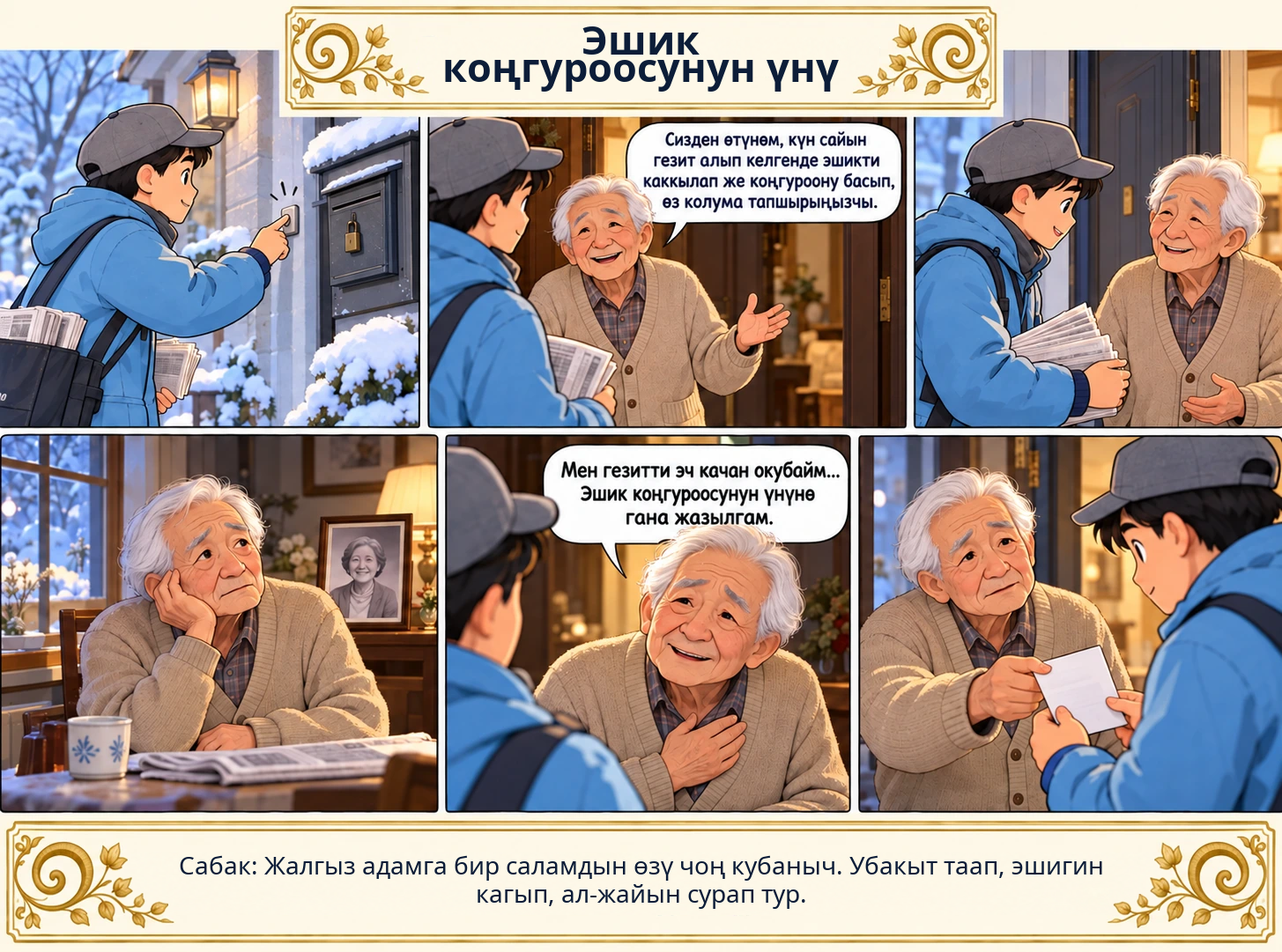 Эшик коңгуроосунун үнү сүрөтү