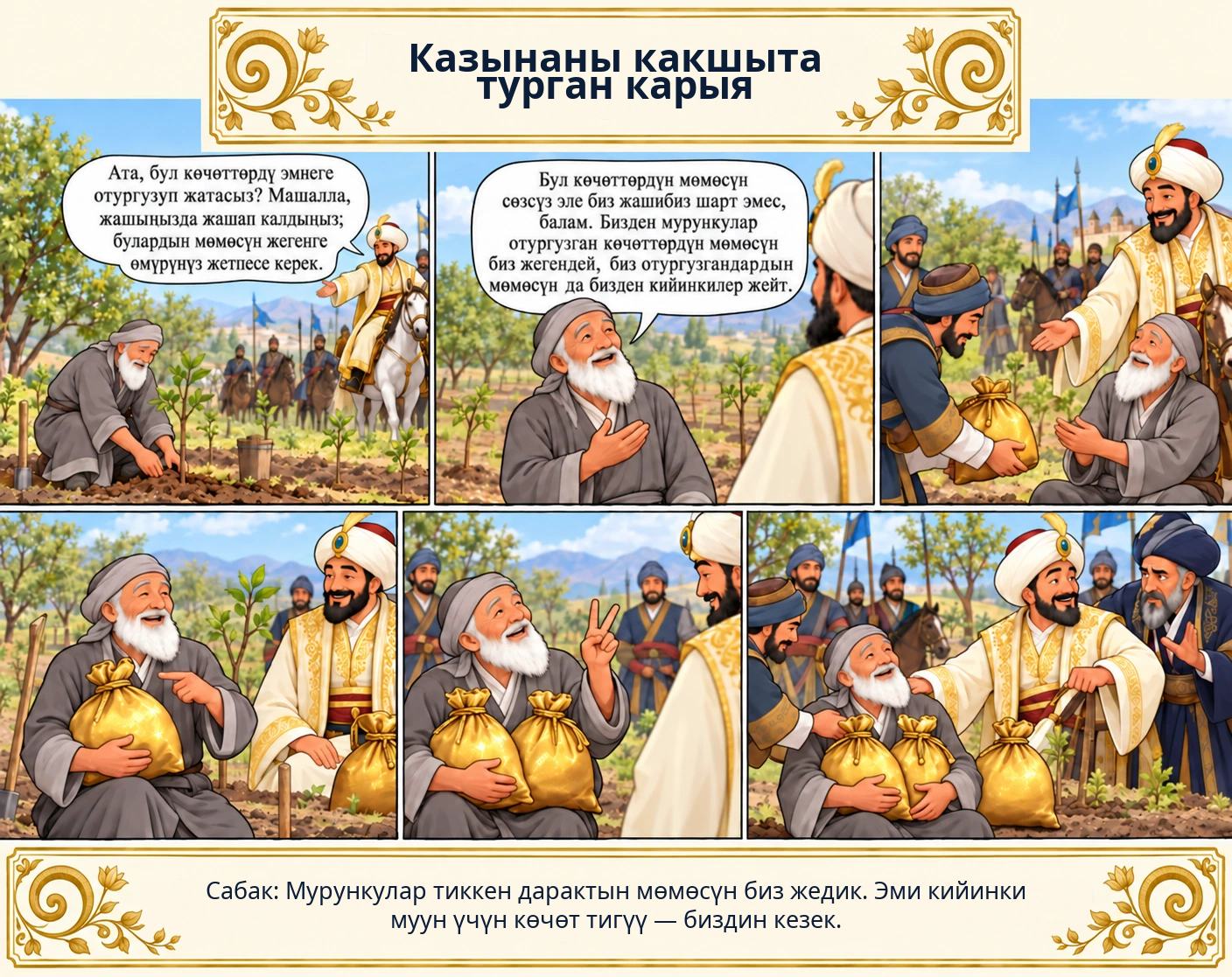 Түбүнө таруу айдоо сүрөтү
