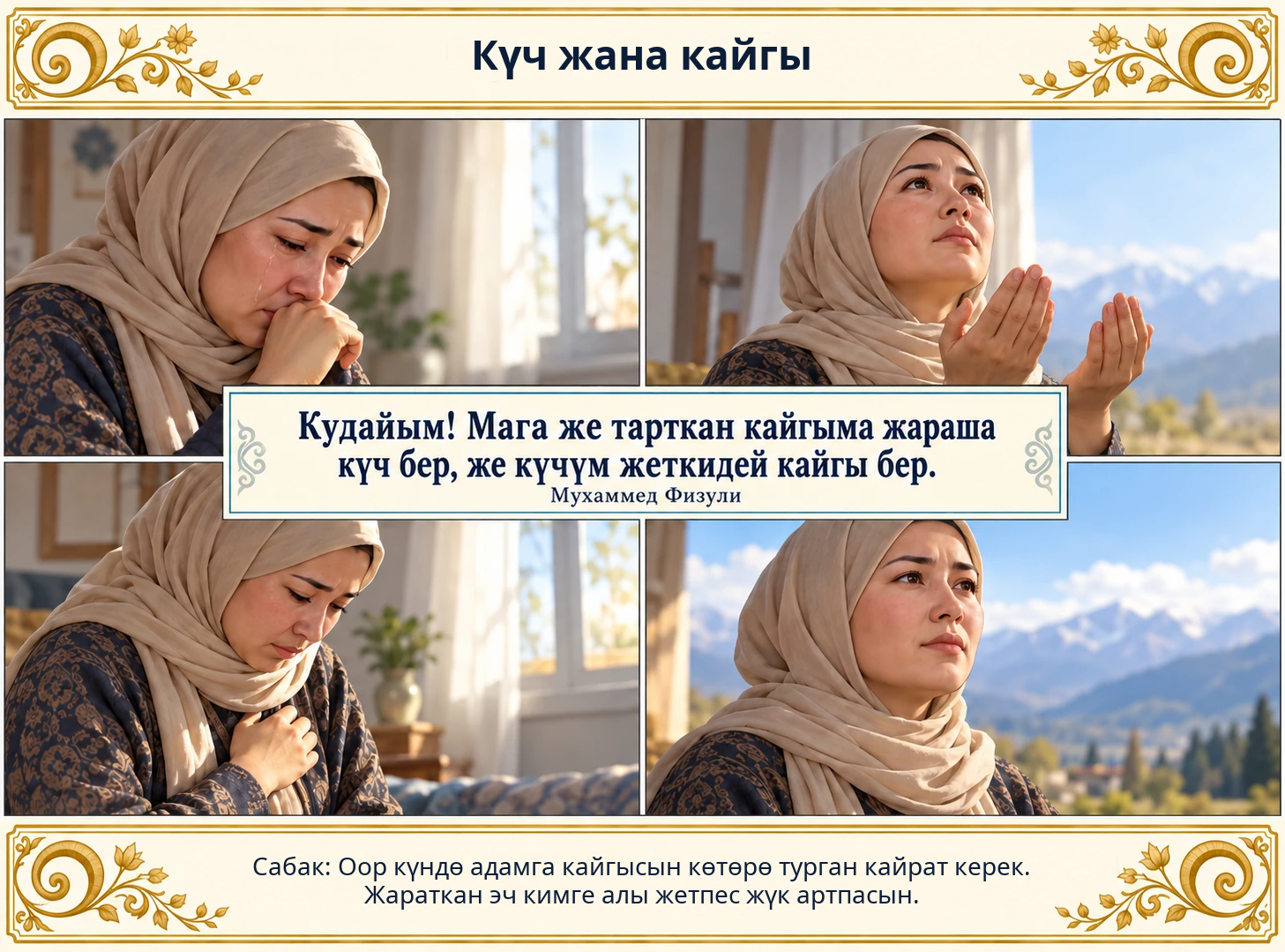 Күч жана кайгы сүрөтү