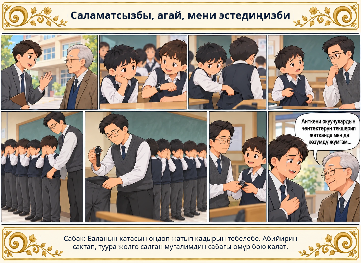 Саламатсызбы, агай, мени эстедиңизби сүрөтү
