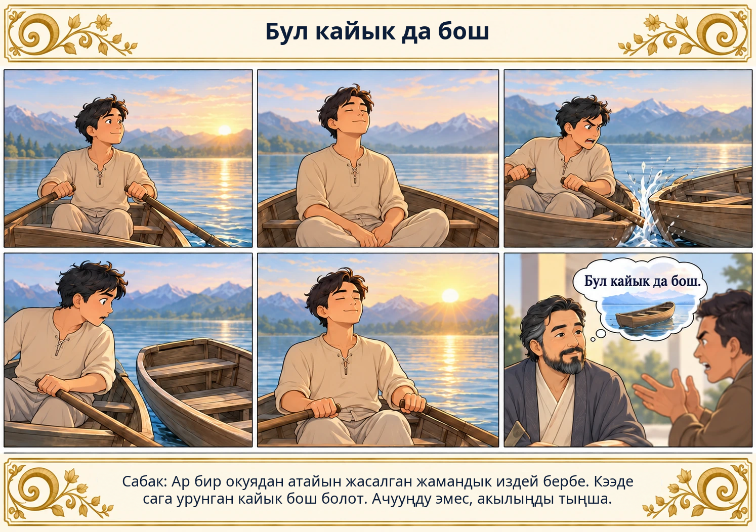 Бул кайык да бош сүрөтү
