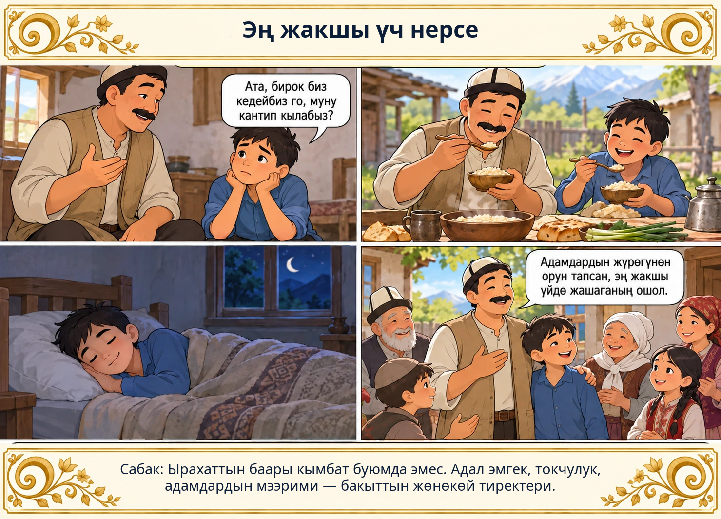 Эң жакшы үч нерсе сүрөтү