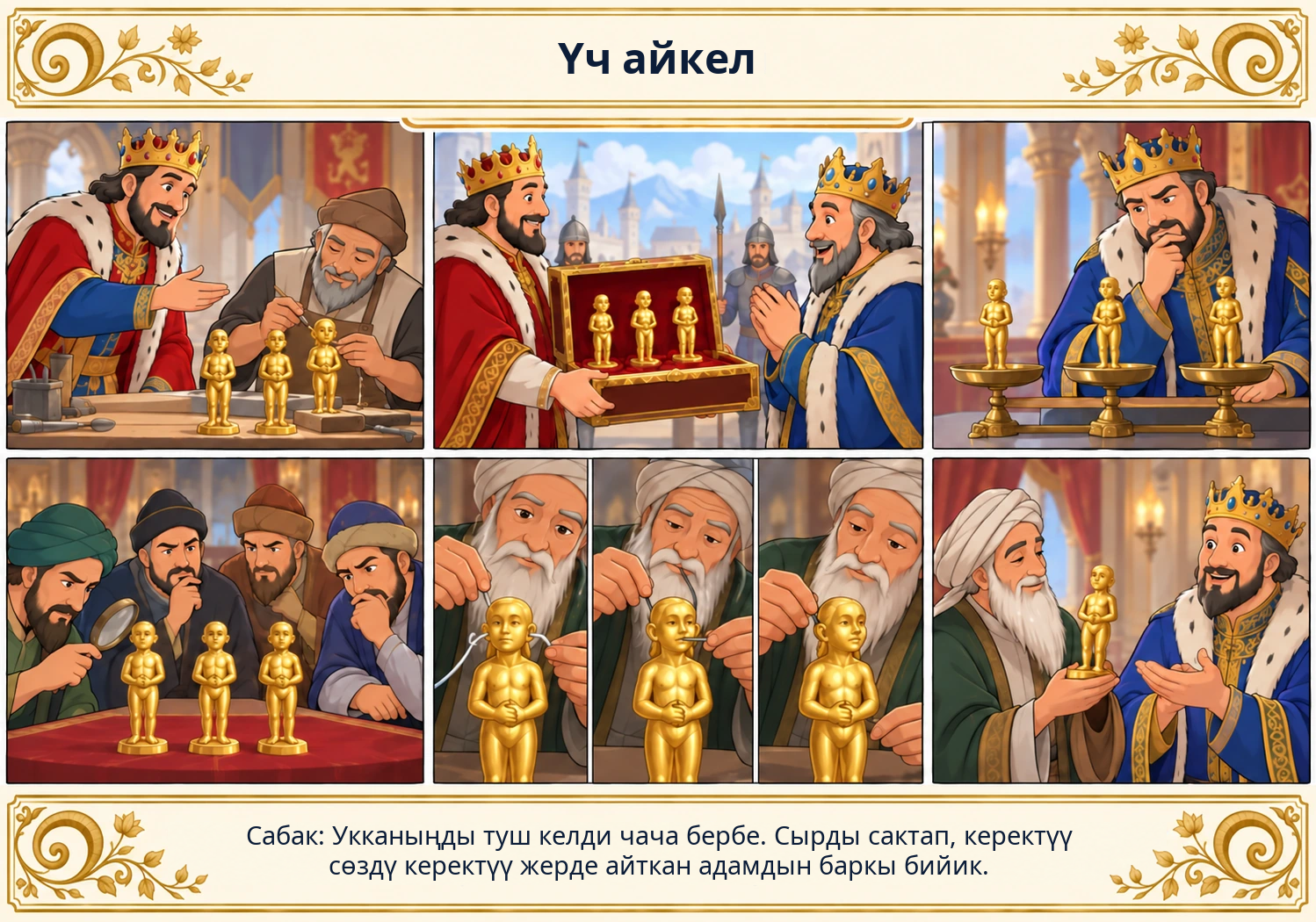 Үч айкел сүрөтү