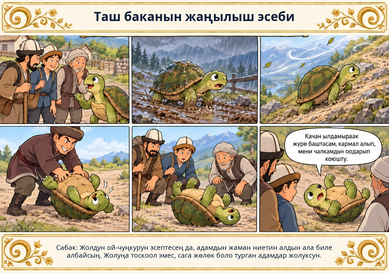Таш баканын жаңылыш эсеби сүрөтү