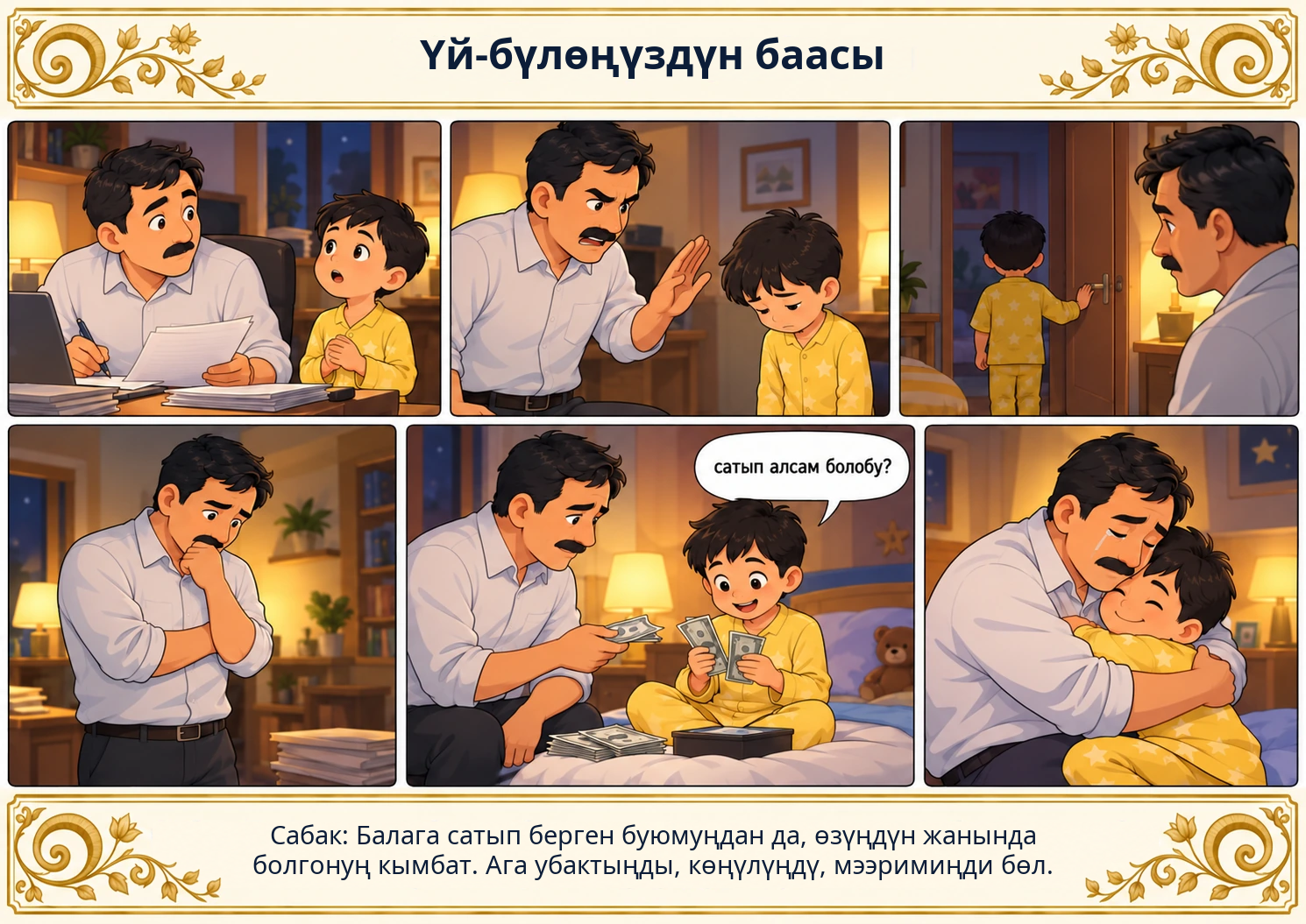 Үй-бүлөңүздүн баасы сүрөтү